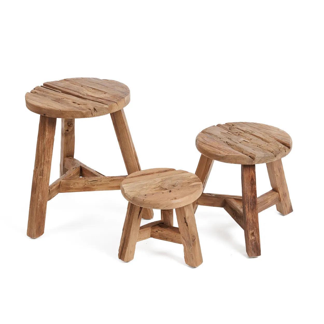 The Yatai Stool - Natural - S , Kruk , Bazar Bizar , livinglovely.nl