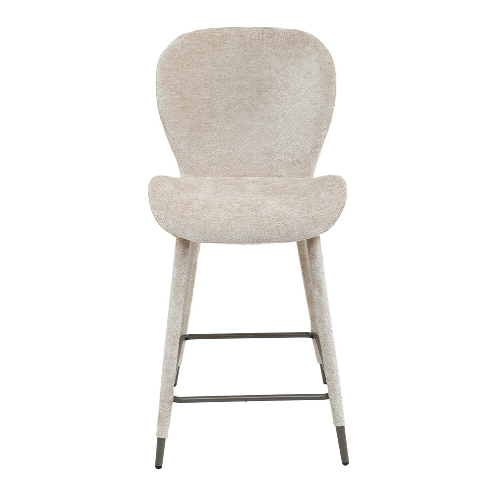 Thor Bar Chair Aphrodite Beige 3 - Barkruk - PTMD - livinglovely.nl
