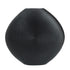 Tiro Black Aluminium Pot Ovaal Stripe Pattern PTMD - Pot - PTMD - livinglovely.nl