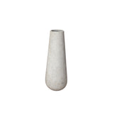 Toshiba White Round High GRC Pot S 45x45x120cm PTMD - Pot - PTMD - livinglovely.nl