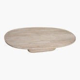 Travertin Salontafel Ovaal Raw Materials - Salontafel - Raw Materials - livinglovely.nl