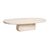 Travertin Salontafel Ovaal Raw Materials - Salontafel - Raw Materials - livinglovely.nl