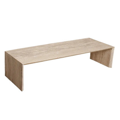 Travertin Salontafel Sleaky Raw Materials - Salontafel - Raw Materials - livinglovely.nl
