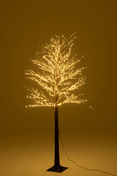 Tree 2000 Led Plastic Brown Medium - - J-Line - livinglovely.nl