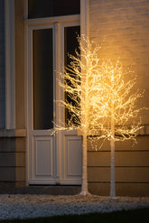 Tree 2000 Led Plastic White Medium - - J-Line - livinglovely.nl