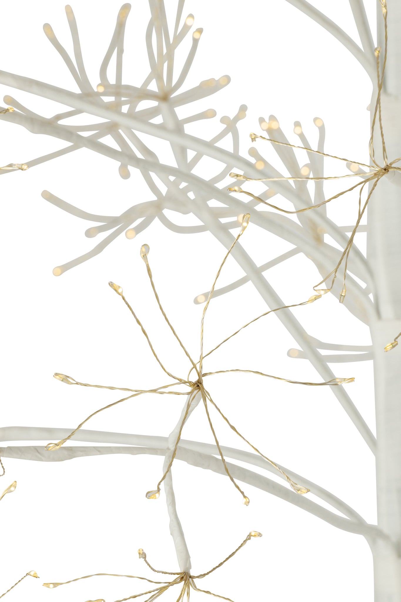 Tree 3000 Led Metal White Large - - J-Line - livinglovely.nl