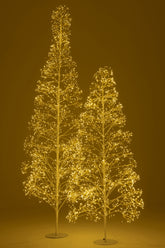 Tree 3000 Led Metal White Large - - J-Line - livinglovely.nl