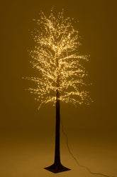Tree 3000 Led Plastic Brown Large - - J-Line - livinglovely.nl