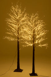 Tree 3000 Led Plastic Brown Large - - J-Line - livinglovely.nl