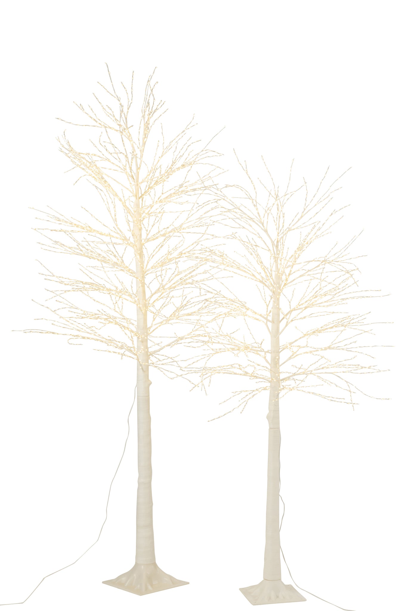 Tree 3000 Led Plastic White Large - - J-Line - livinglovely.nl