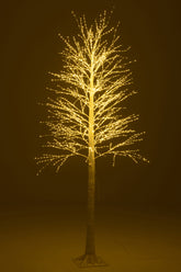 Tree 3000 Led Plastic White Large - - J-Line - livinglovely.nl
