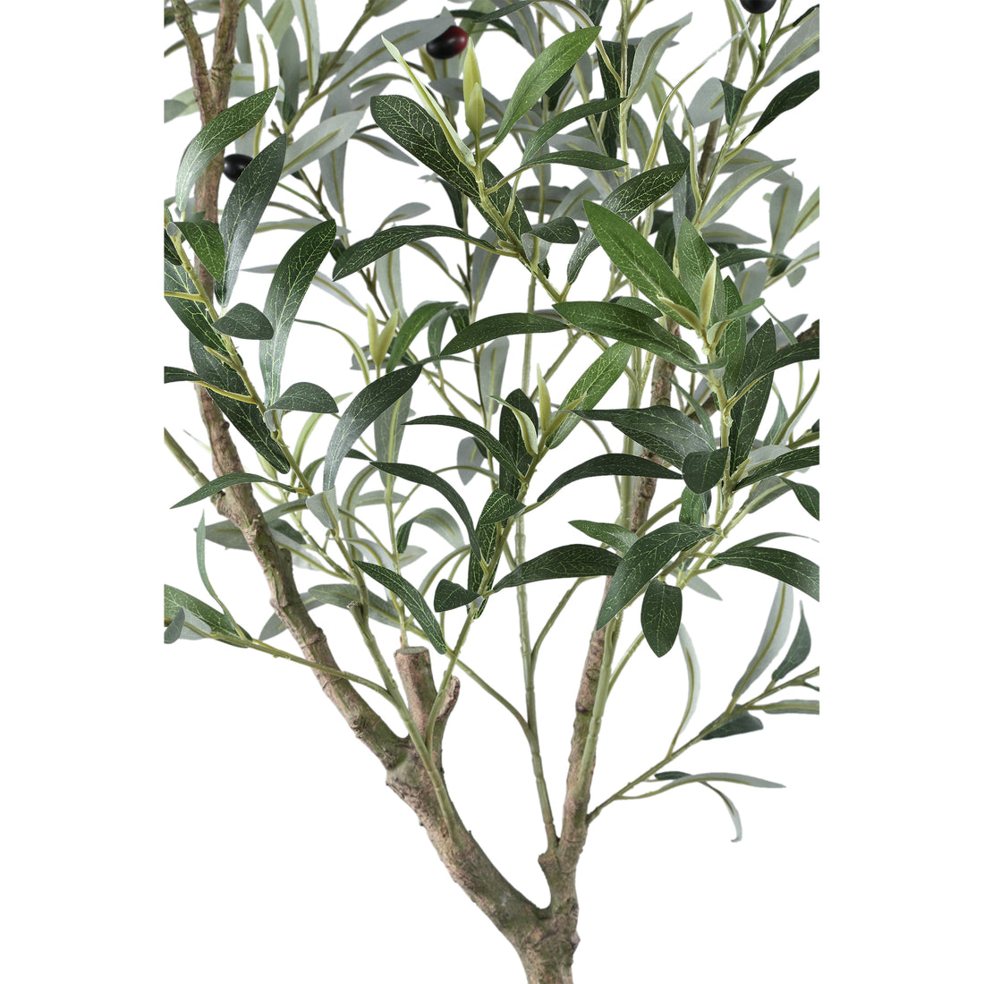 Tree Green Olive Tree In Pot L 110x70x156cm PTMD - Kunstplant - PTMD - livinglovely.nl