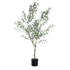Tree Green Olive Tree In Pot L 110x70x156cm PTMD - Kunstplant - PTMD - livinglovely.nl