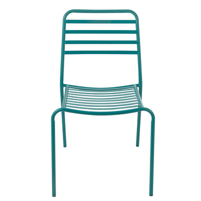 Tuinstoel Dedi Turquoise Metaal J-Line