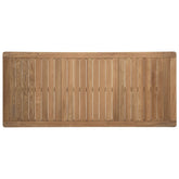 Blad van de Tuintafel Amaro Outdoor 230cm van DTP Home van bovenaf gefotografeerd