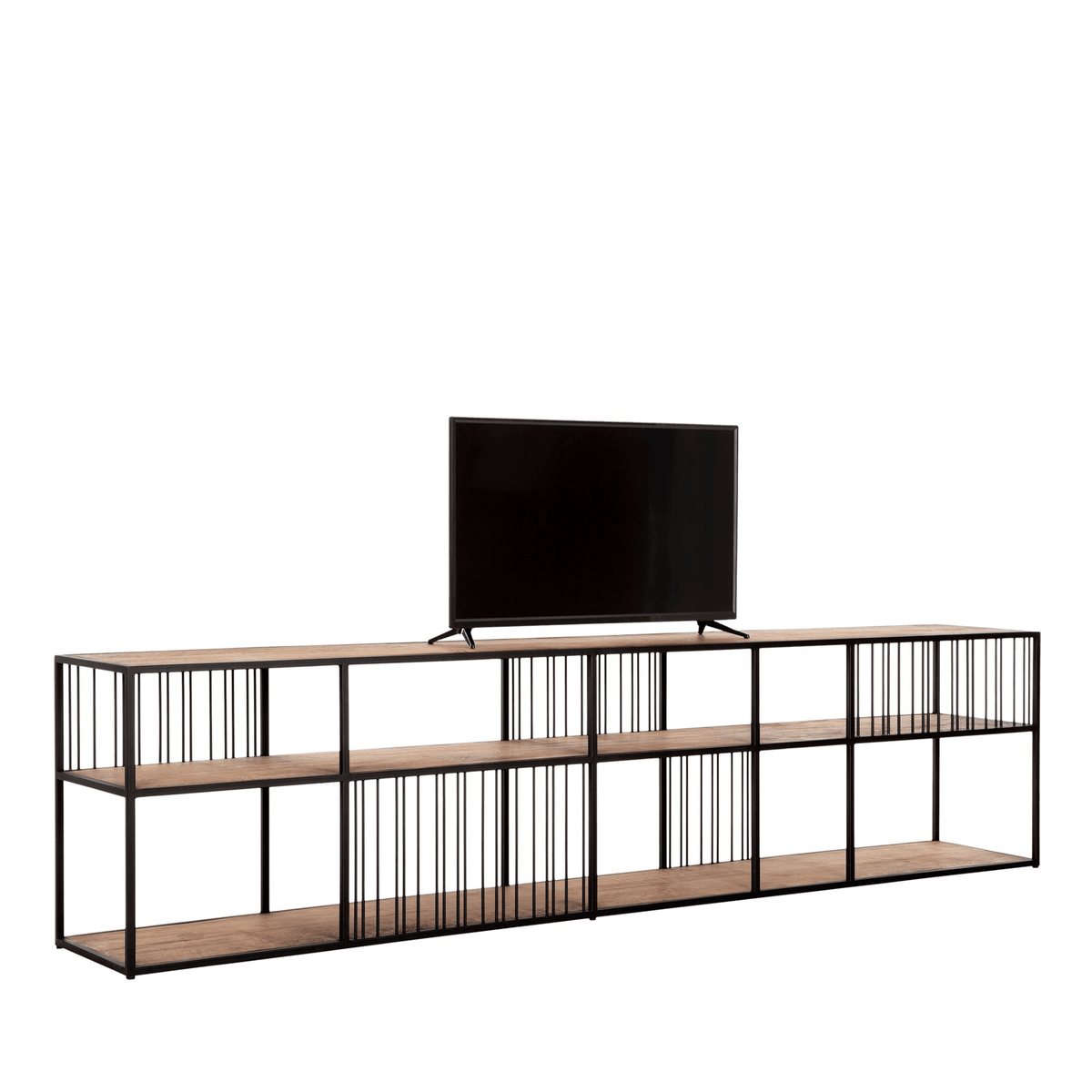 TV-meubel Barra gerecycled teakhout naturel 225cm DTP Home