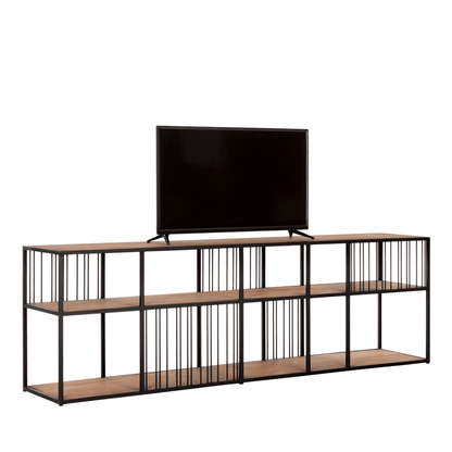 TV-meubel Barra gerecycled teakhout naturel 175cm DTP Home