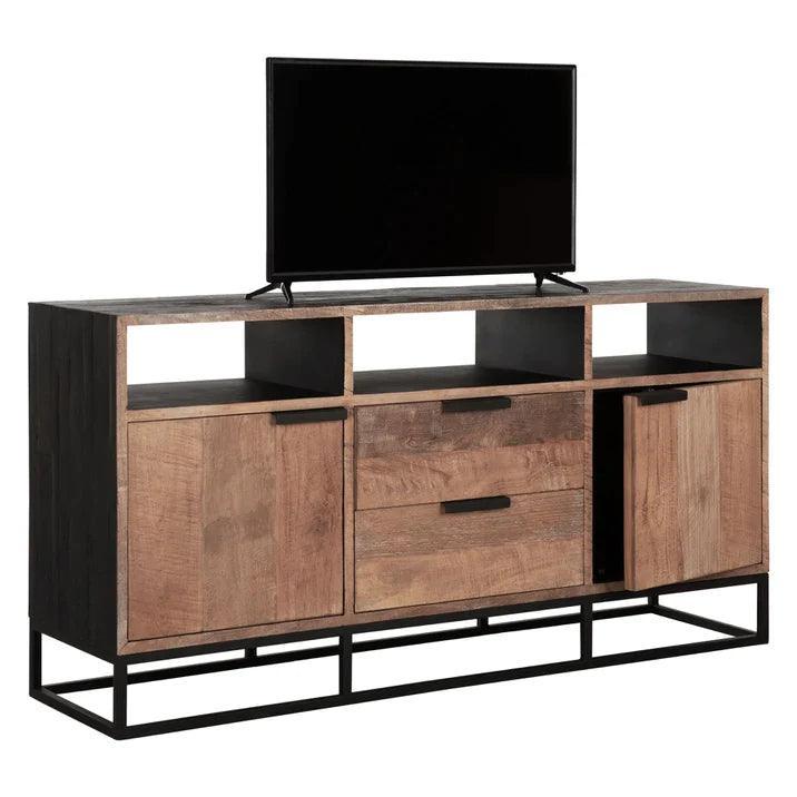 TV-meubel Cosmo No.3 van DTP Home, detail van de metalen handgreep