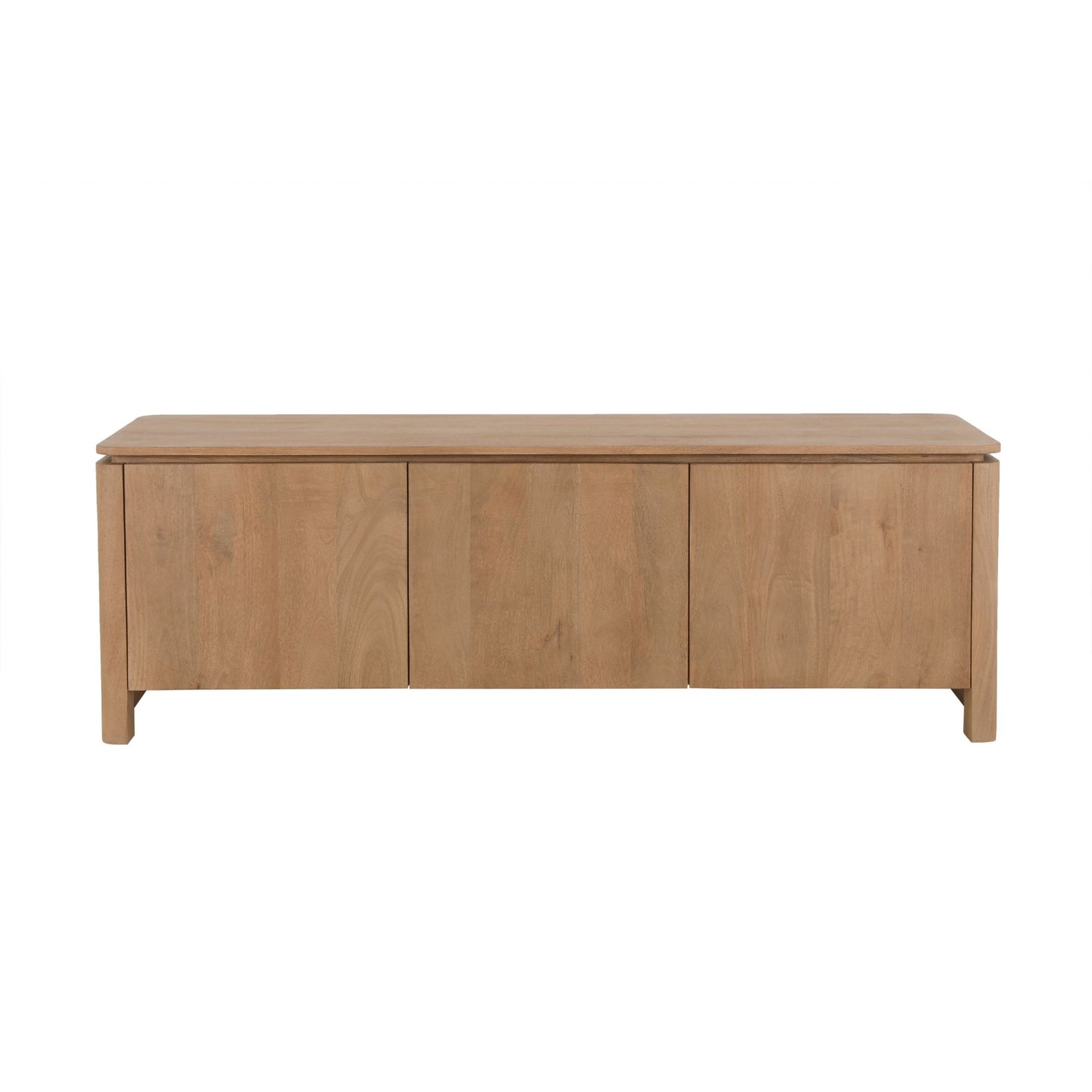 Mangohouten TV-meubel Dallas van Starfurn met warme naturel afwerking