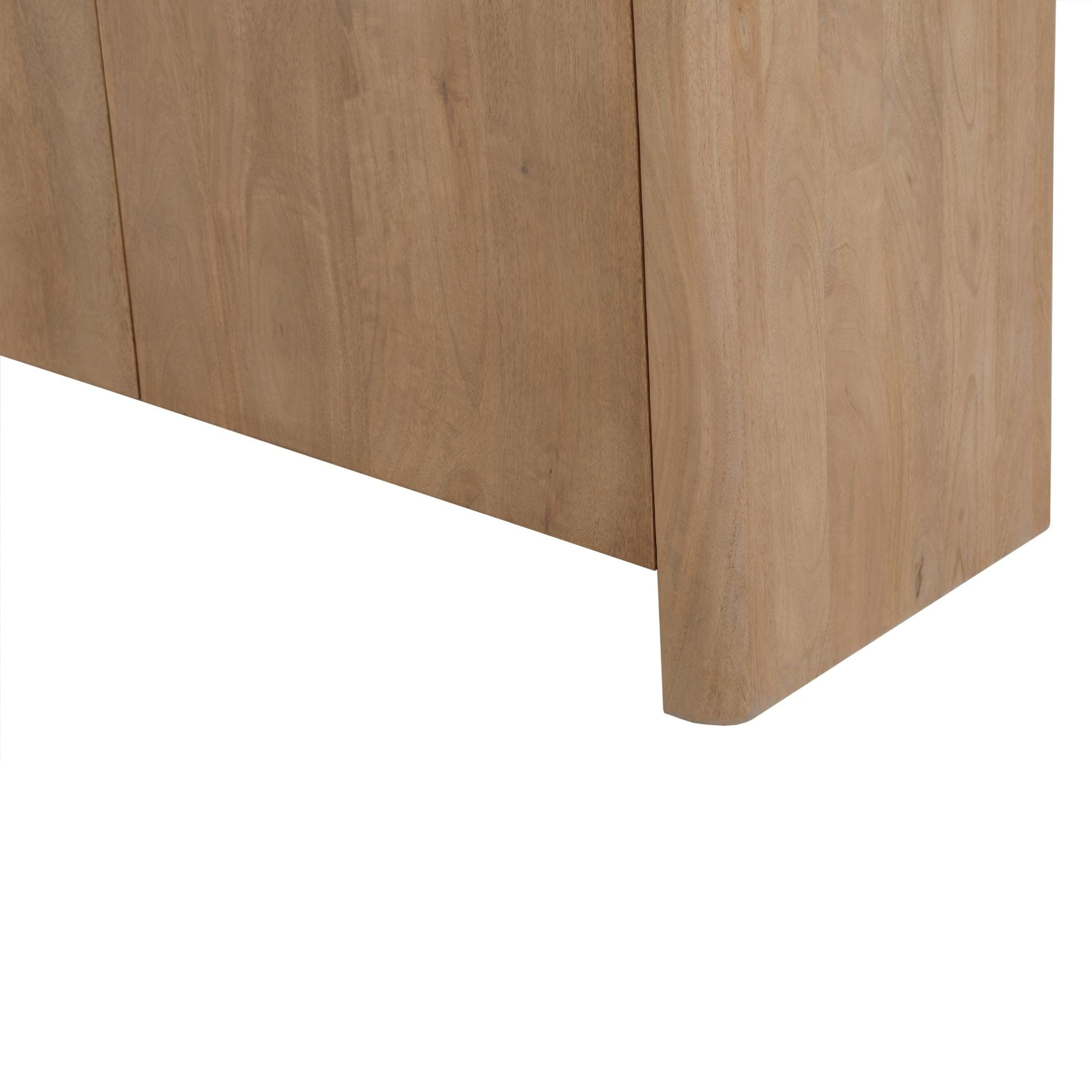 Detailweergave van het TV-meubel Dallas Mangohout Naturel van Starfurn