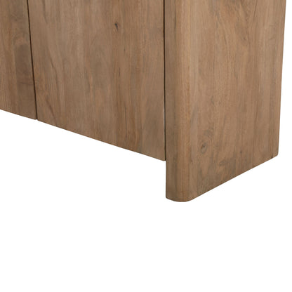 TV-meubel Dallas 210cm van Starfurn in warm naturel mangohout