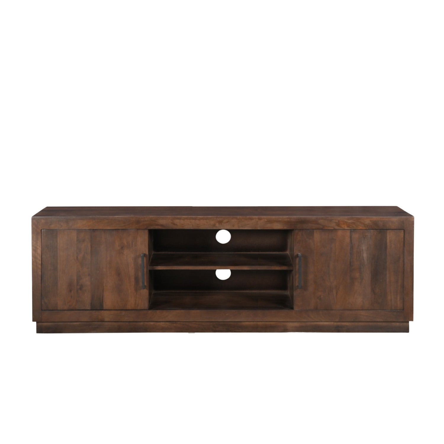 TV-meubel Jaxx 150cm in chestnut mangohout, L150cm x B40cm x H53cm