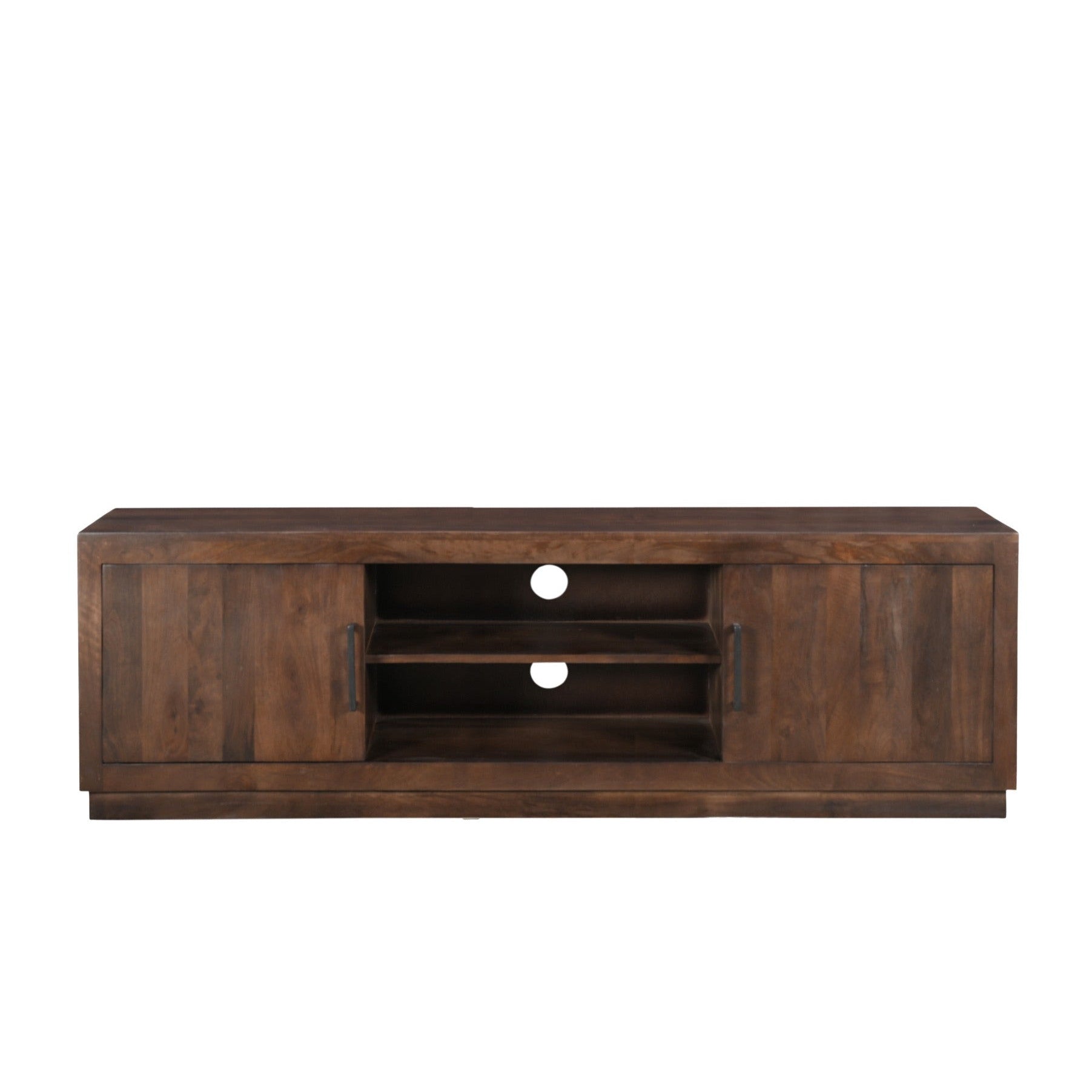 TV-meubel Jaxx 150cm in chestnut mangohout, L150cm x B40cm x H53cm