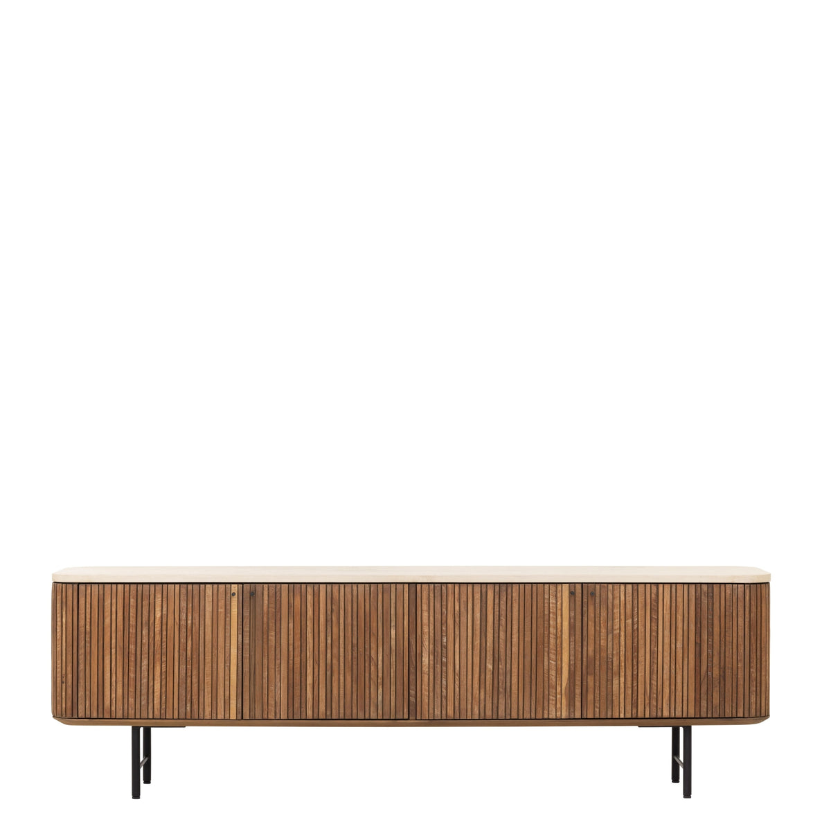 Afmetingen van het staande TV-meubel Lagoon 140 cm breed