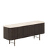 TV-meubel Maroon staand 140cm van DTP Home in mahoniehout met mortex blad