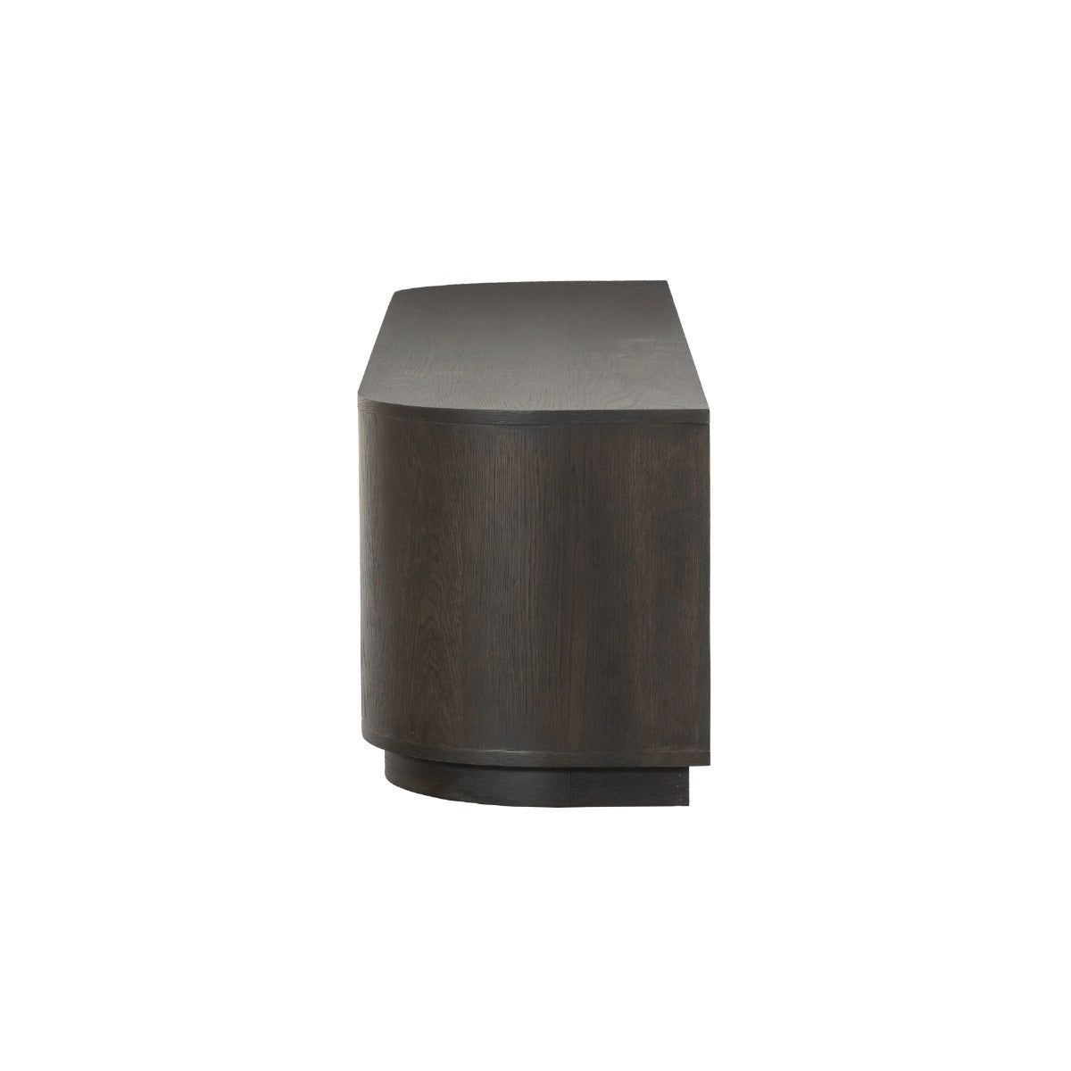 TV-meubel Novero espresso 180cm zijaanzicht