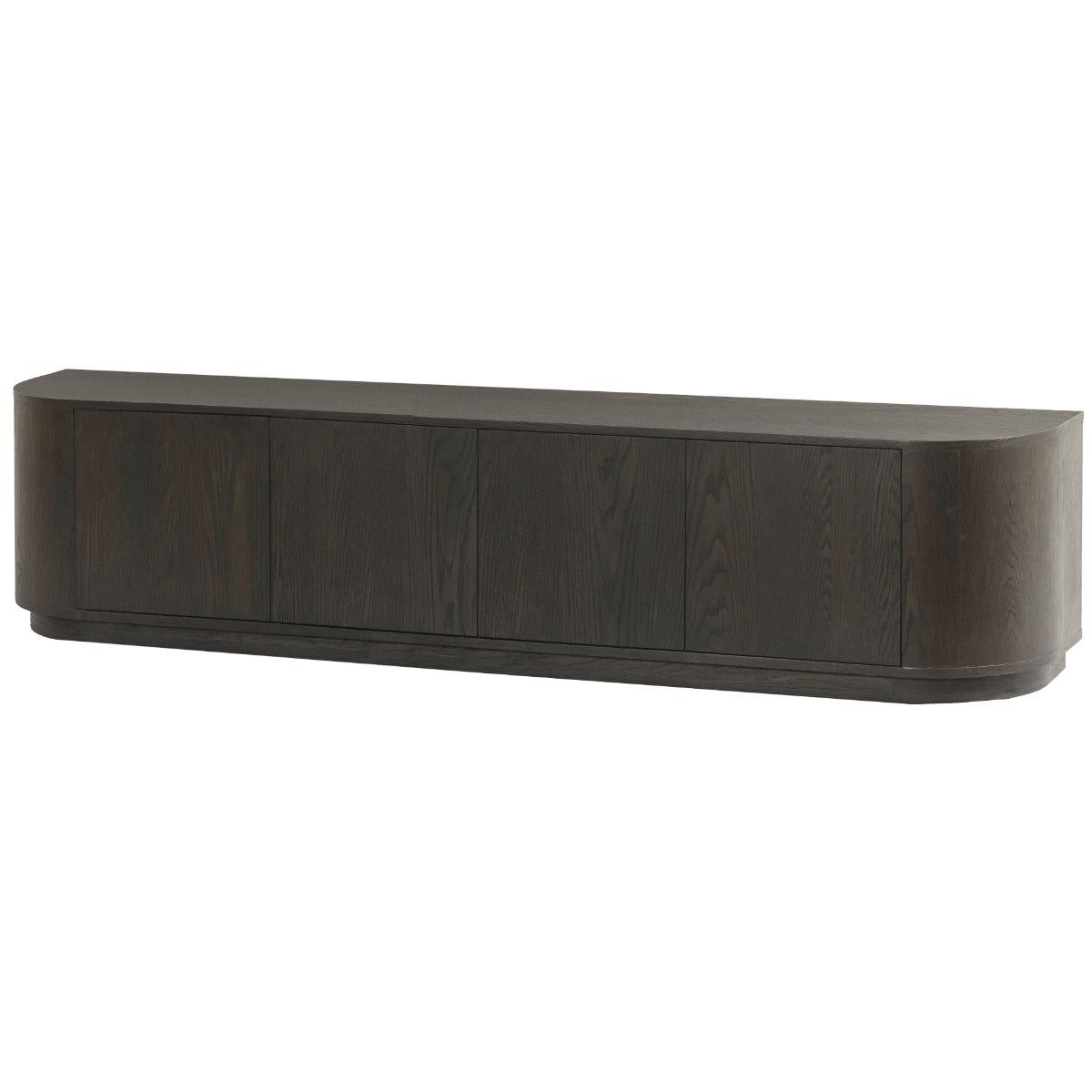 TV-meubel Novero eiken espresso 220cm van Livingfurn