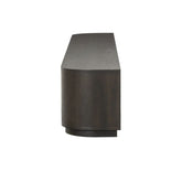 TV-meubel Novero espresso 220cm zijaanzicht