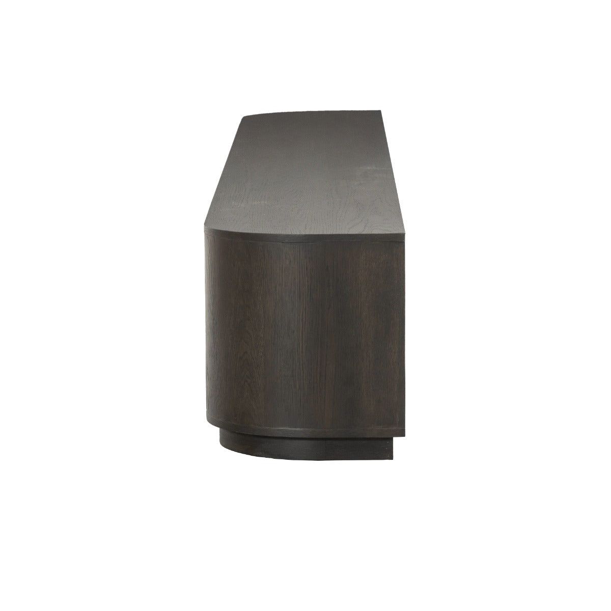 TV-meubel Novero espresso 220cm zijaanzicht