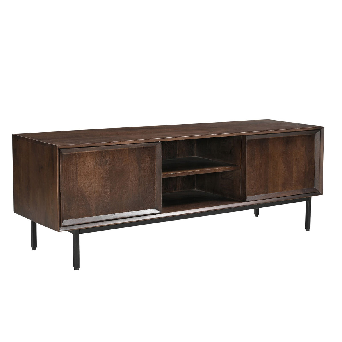 TV-meubel Ravenstein Mangohout Chestnut 150cm van Livingfurn