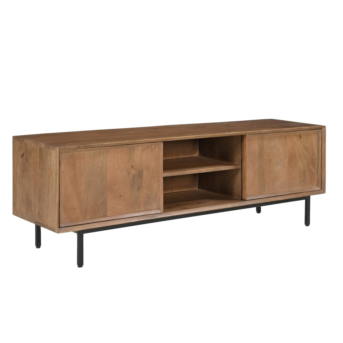 TV-meubel Ravenstein Mangohout Pecan 150cm van Livingfurn