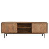 TV-meubel Ravenstein 150cm in pecan mangohout, L150cm x B40cm x H50cm