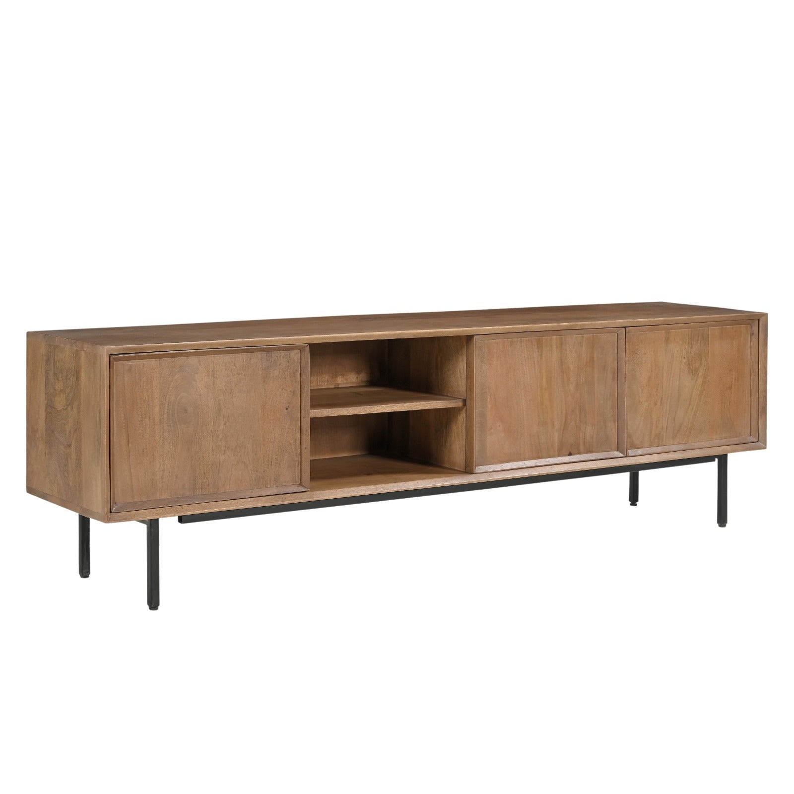 TV-meubel Ravenstein Mangohout Pecan 180cm van Livingfurn
