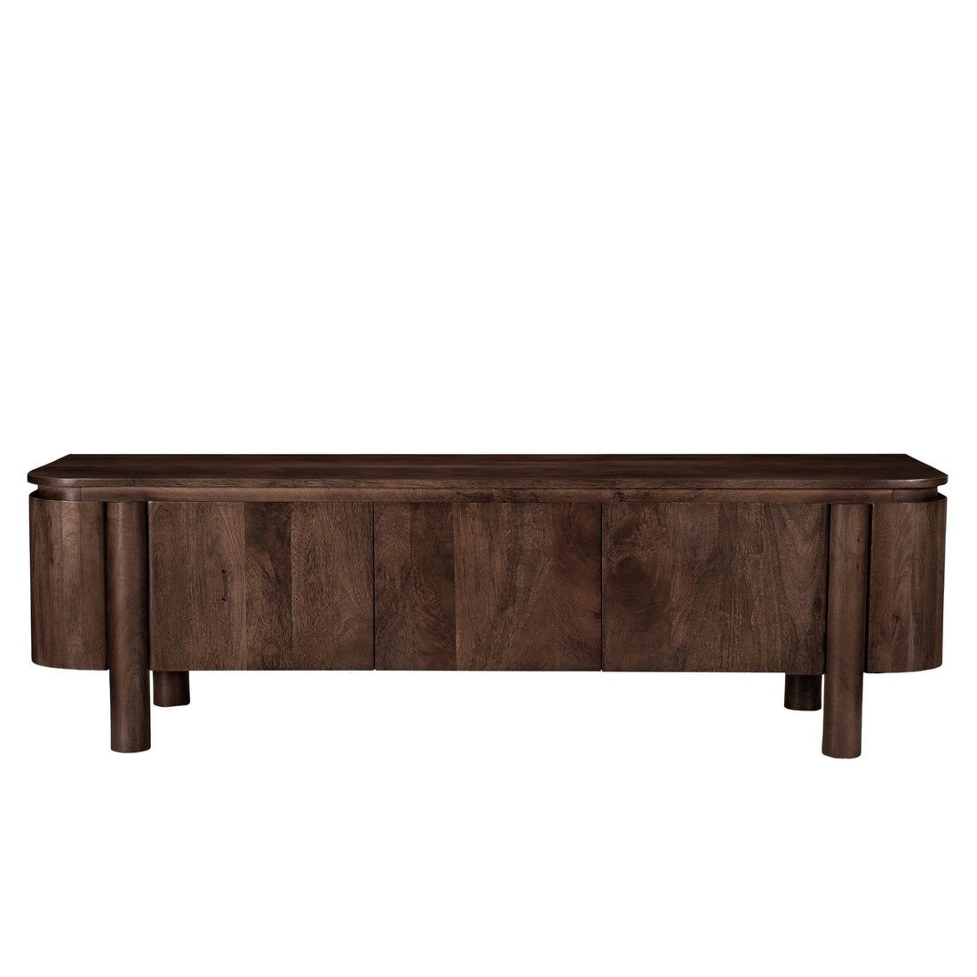 TV-meubel Salano mangohout chestnut 170cm van Livingfurn