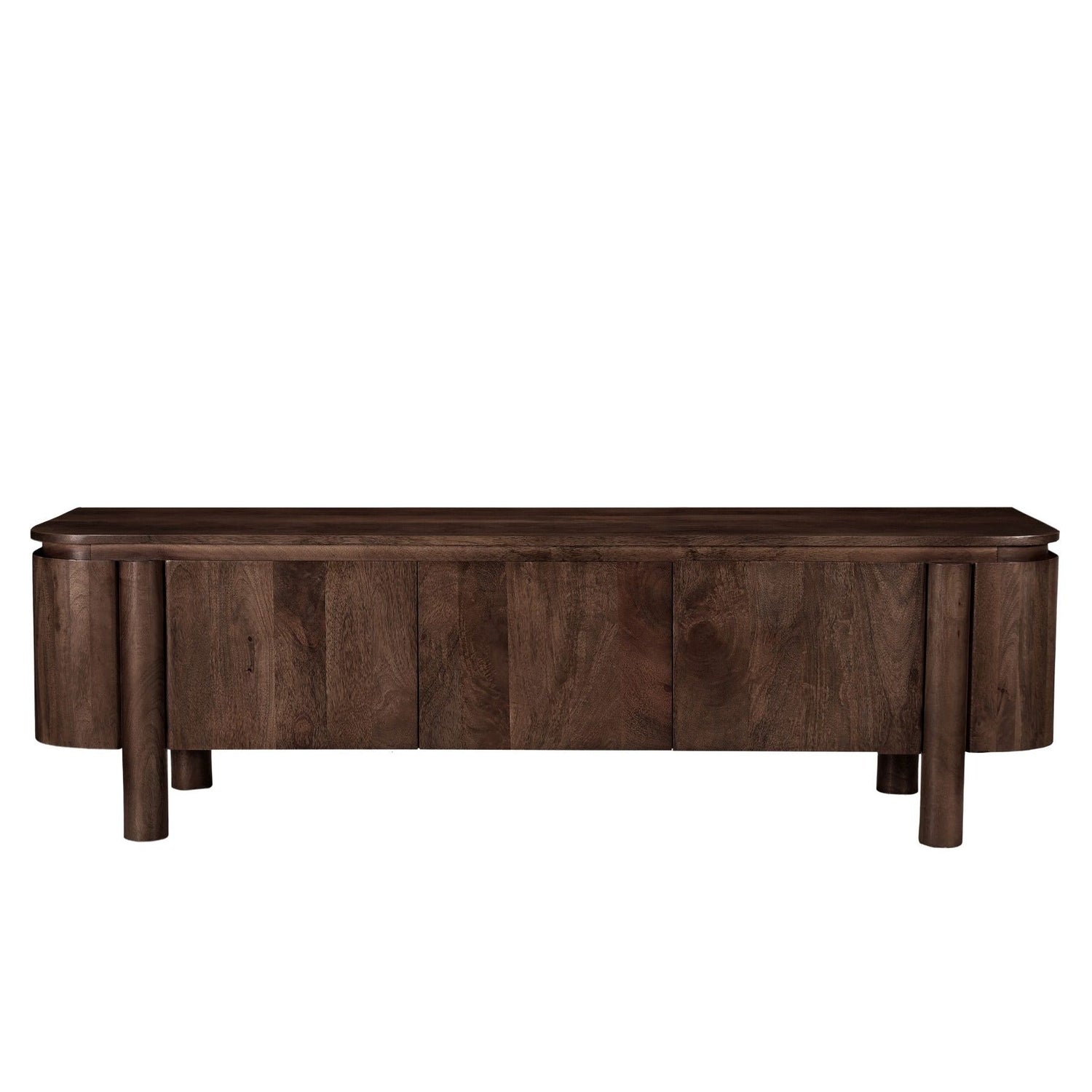 TV-meubel Salano mangohout chestnut 170cm van Livingfurn