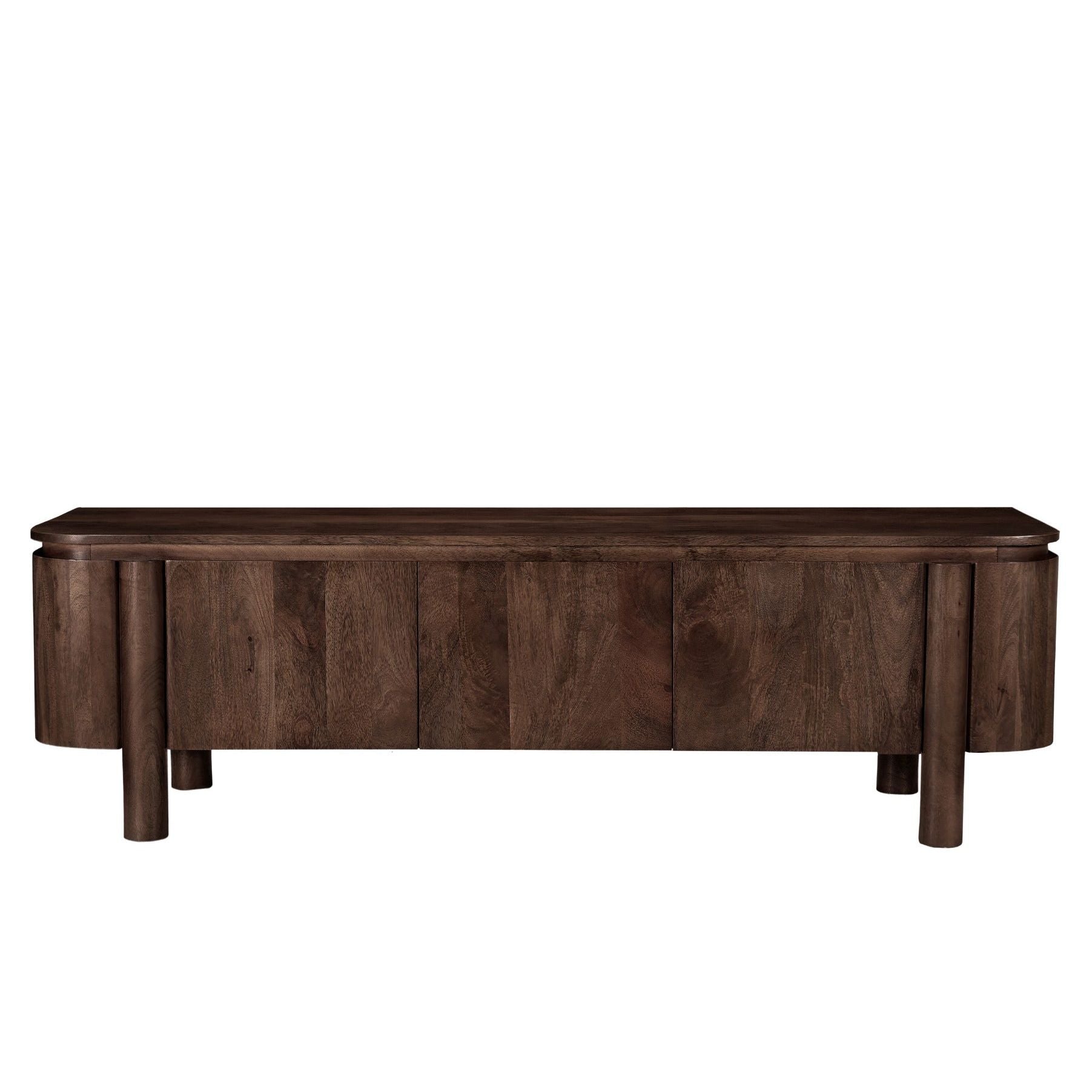 TV-meubel Salano mangohout chestnut 170cm van Livingfurn