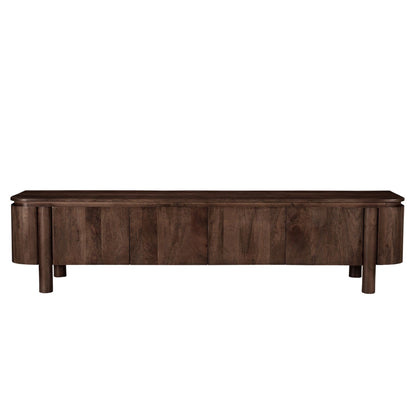TV-meubel Salano mangohout chestnut 210cm van Livingfurn