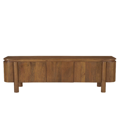TV-meubel Salano mangohout pecan 170cm van Livingfurn