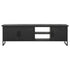 TV-meubel Timeless Black Beam zwart teakhout 180cm DTP Home