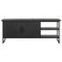 TV-meubel Timeless Black Beam zwart teakhout 140cm DTP Home