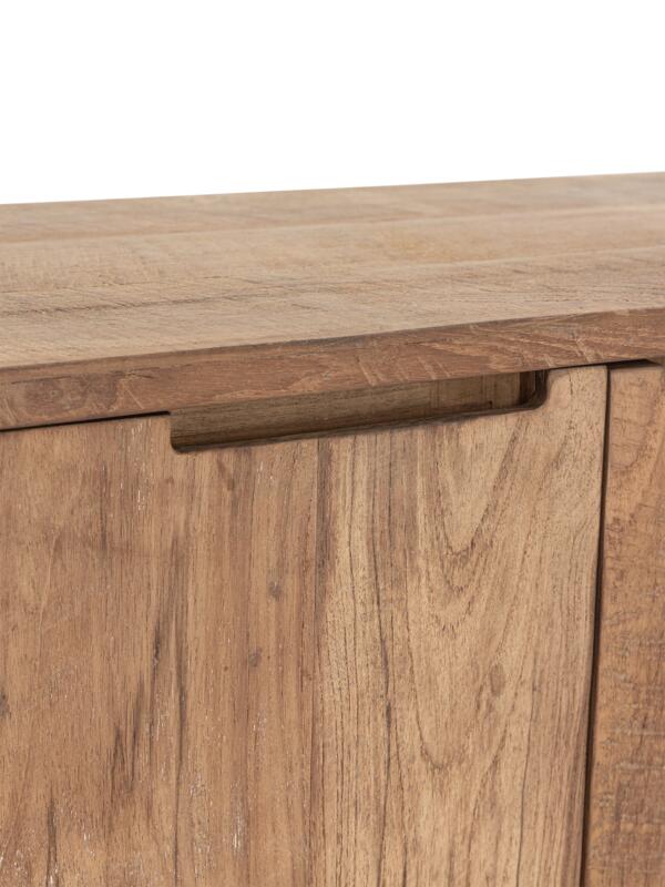 TV stand Bliss No.2 large, 4 doors, 2 open racks - - DTP Home - livinglovely.nl