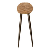 Tyano Natural Recycled Teak Wood Side Table PTMD - Sidetable - PTMD - livinglovely.nl