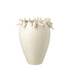 Vaas Budgie Keramiek Wit Large Dia39,5cmxH50cm J-Line - Vaas - J-Line - livinglovely.nl