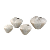Vaas Dangelo L- 35.5 x 34.5 x 26.5 cm - Keramiek - Creme PTMD - Vaas - PTMD - livinglovely.nl