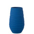 Vaas Fiesta Keramiek Blauw Large - Vaas - J-Line - livinglovely.nl