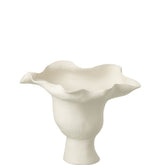 Vaas Helix Onregelmatig Keramiek Wit Ø31cmxH31cm J-Line